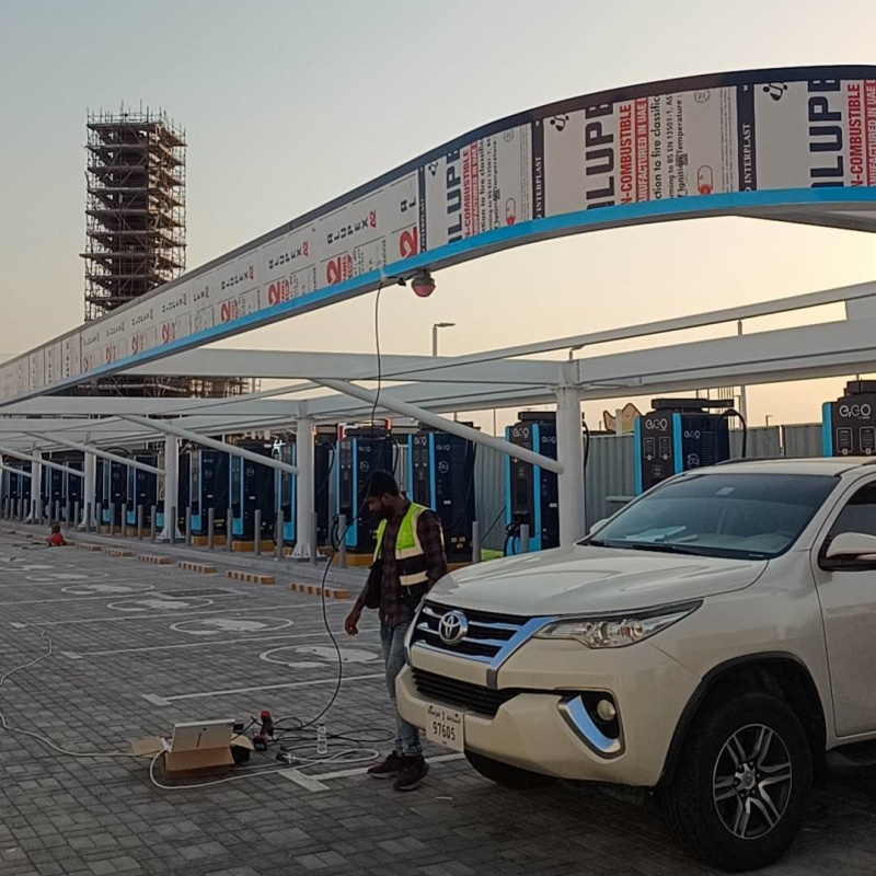 Dubai intergated detector mixing ground detector wireless parking guidance  project