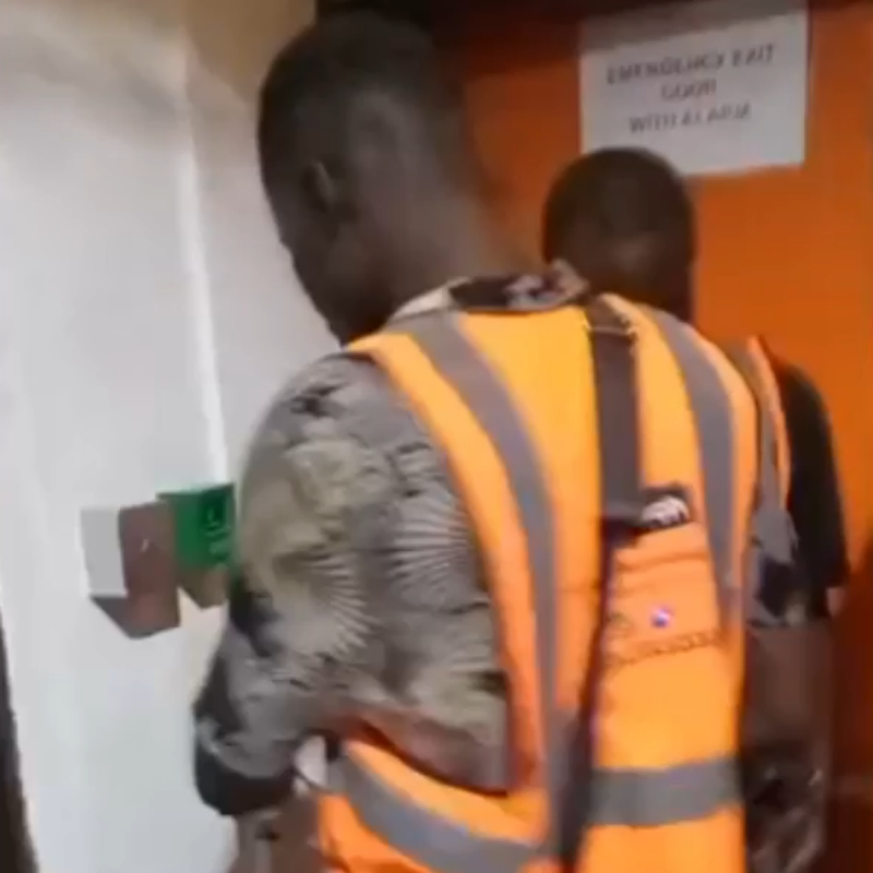 Nigeria Integration fingerprint access control system project done